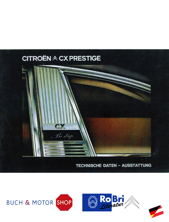Citroën CX Instruktieboekje Prestige